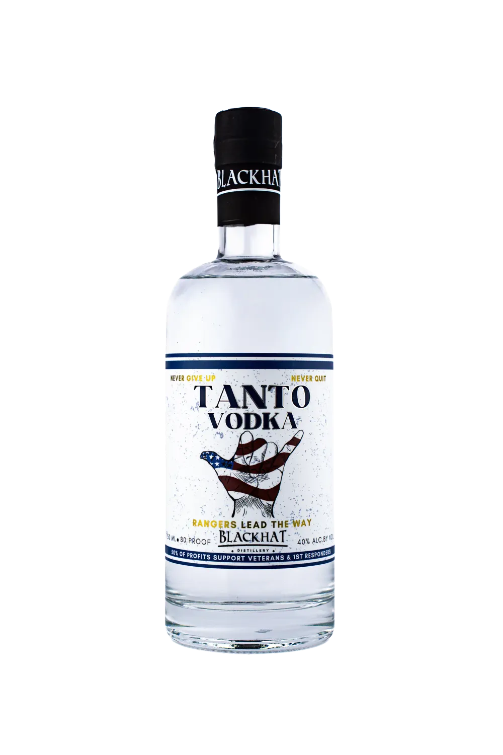 Tanto Vodka bottle