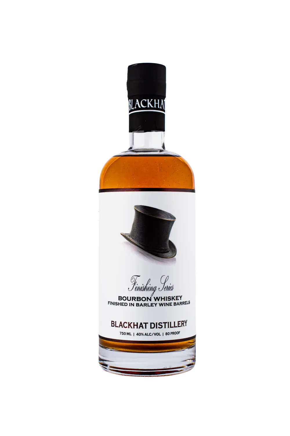 Blackhat Barley Wine Bourbon bottle